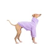 Dog Fleece Sweater Turtleneck Long Sleeve Pullover Sweatshirt Warm Puppy Clothes for Dogs Large