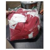 American Flag 8x12 FT Outdoor, Heavy Duty High Wind Extra Large US Flag, Embroidered Stars, 4 Brass Grommets, Giant Indestructible Tough USA Flags Suitable for Outside CORNERS FRAYED