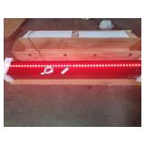 78 in. Recessed Freestanding Electric Fireplace in Black, Water Vapor Fireplace with Remote, Timer, Touch 9-Colors Flame - Retail: $2,628