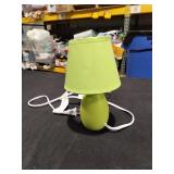 Simple Designs Mini Egg Oval Ceramic Table Lamp -