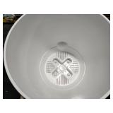 Self-Watering Plastic Indoor Outdoor Planter Pot White 20\"x20\" - Room Essentialsâ¢: Polypropylene, Freestanding, No Assembly Required (See Pictures and Description) - Retail: $32