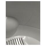 Self-Watering Plastic Indoor Outdoor Planter Pot White 20\"x20\" - Room Essentialsâ¢: Polypropylene, Freestanding, No Assembly Required (See Pictures and Description) - Retail: $32