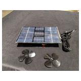 Solar Wind Power Generator for Electric Bike 12V-125V Range Extender System - Retail: $72