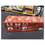 20\" Mini Pink Christmas Tree, Artificial Small Christmas Tree with Lights, Tabletop Christmas Tree with Star Treetop,Bow Boxes and Ball Ornaments for DIY Christmas Decoration (Pink) - Retail: $25