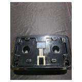 TorkÂ® Mini Jumbo Bath Tissue Dispenser - Plastic, Double Roll, Black MSRP $30 - Retail: $30