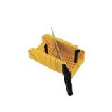 STANLEY 20-600 Deluxe Impact-Resistant Miter Box with Saw  Assembled Product Weight 2.42 lb (See Pictures and Description) MSRP $22.97 - Retail: $22