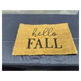 \"Hello Fall\" Fall themed Doormat - Retail: $20