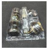 Kwikset 991 Juno Keyed Door Knob and Sgl Cyl Deadbolt Combo Pack in VB - Retail: $63