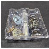 Kwikset 991 Juno Keyed Door Knob and Sgl Cyl Deadbolt Combo Pack in VB - Retail: $63