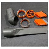 2-1/2 in. MAX2531 NXT Max Crevice Tool, Dusting Brush Shop Vacuum Attachments with Shoes for  NXT Wet Dry Vacs - Retail: $31