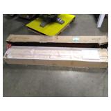 Cozly Beige Wood Frame King Size Platform Bed with High Headboard - Retail: $460