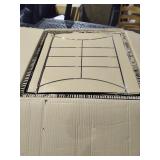 Megamaster 22\" Deluxe Charcoal Barbecue Grill with Adjustable Air Vent, Built-In Temperature Gauge, 368 SQ. In Cooking Area, Storage Rack, Portable Grill for Camping, Picnics, and More - 810-23003 - 