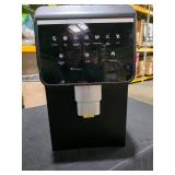 Hooure12.2 in. Stainless Steel 62 lb./24 H Freestanding Countertop Chewable Pellet Ice Maker Crescent Ice Cubes - Retail: $985