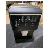 Hooure12.2 in. Stainless Steel 62 lb./24 H Freestanding Countertop Chewable Pellet Ice Maker Crescent Ice Cubes - Retail: $985