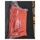 Kimunuk8-Piece 25.6 in. Outdoor Replacement Lounge Cushion Covers Terra Red - Retail: $99