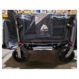 Ozark Trail All Terrain Foldable Push Pull Wagon  48  Height - Retail: $149