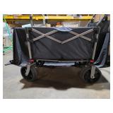 Ozark Trail All Terrain Foldable Push Pull Wagon  48  Height - Retail: $149