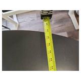 Hun Mobile table Desk with Black Base