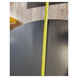 Hun Mobile table Desk with Black Base