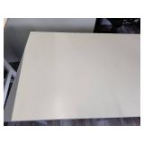 Linnmon White Office Desk with Metal Legs