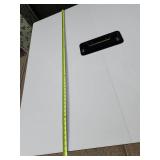 Bekant Modern White Conference Table with Power Port