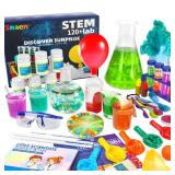 220+ Lab Experiments Science Kits for Kids, STEM Educational Learning Scientific Tools, Birthday Gifts and Toys for 3 4 5 6 7 8 9 10 11 12 Years Old Boys Girls Kids - Retail: $30