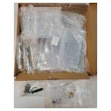 4 Tier Round Cupcake Stand Premium Cupcake Holder Acrylic Cupcake Tower Display for Pastry + LED Light String Ideal for Weddings, Birthday Parties & Events. - Retail: $23