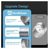 10 Inch Duct Backdraft Damper, One-Way Airflow Ducting Insert Backflow Preventer Duct Draft Blocker, HVAC Inline Fan Vent - Retail: $30