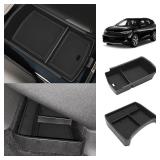 2023 2024 2025 VW ID.4 Center Console Tray & Lower Organizer 2PCS Set Interior Storage Insert Box Floor Storage Tray Compatible with Volkswagen ID 4 2023 2024 2025 (Console+Lower) - Retail: $23