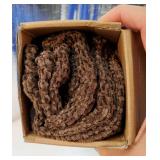 Pack of 2 Couch Throw Pillow Covers 18x18 Inch Neutral Dark Brown Boho Accent Decorative Pillow Covers Soft Chenille Farmhouse Cushion Covers for Home Decor Bed Sofa Living Room - Retail: $17