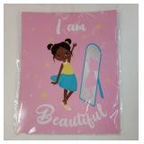 9 Pieces Motivational Black Girl Wall Decor for Girls Room Inspirational Quote African American Wall Art Motivational Saying Decor for Kids Teen Girls Room Decorations - Retail: $9