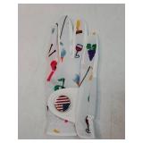 Amy Sport Ladies Golf Gloves with Ball Marker Left Right Hand Rain Grip Pack, Soft Women