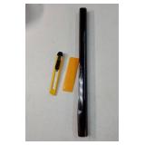 12X 48 Tint Vinyl Film Sticker Sheet Roll for Car Headlight, Taillights, Fog Lights with Squeegee + Cutter (Glossy Light Black) - Retail: $8