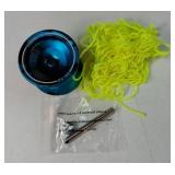 Metal Responsive Yoyo for Beginners, Unresponsive Yoyos for Adults with Unresponsive Bearings Kits, Glove and 10 Replacement Yo-yos Strings - Black Blue - Retail: $25