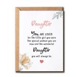 Handmade Daughter Birthday Card - Daughter You Are Love Card - Happy Birthday Daughter - Greetings Card For Her - Retail: $4