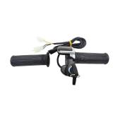 Electric Bike Electric Bicycle Scooter Twist Throttle Grips 48V LCD Display with Key Lock - Retail: $15