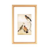 3x5 Picture Frame, Gold Metal Photo Frames with HD Glass, Fits 2x3 with Mat or 3 x 5 without Mat, Display for Wall and Table, 1 Pack - Retail: $12