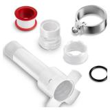 Four in One Tub Adapter, Bathtub Faucet Adapter Slip Fit for Copper, Universal Fits 1/2