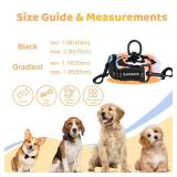 Double Dog Leash for Two Dogs - Gradient Color No Tangle Swivel Dog Coupler with Heavy Duty Clip, Size Adjustable Bungee Leash Attachment for Small, Medium, Large 2 Dogs, Style 2 - Retail: $14