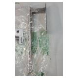 Paper Towel Holder Under Cabinet No Drilling, Self Adhesive Paper Towel Holder Wall Mount for Kitchen Rack, Under Counter Napkin Holder No Drill, RV, 304 Stainless Steel, Silver. NO HARDWARE. - Retail