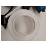 Paint Sprayer, 1000watt, 1400ml Container. CONTAINER APPEARS NEW BUT BODY LOOKS USED. Powers On and Works as Expected. - Retail: $26