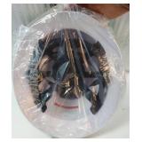 Updated Vented Full Brim Hard Hat, Ice Cube Platinum, Padded, OSHA Construction Safety Approved Hardhats, Hard Hats for Men, Cascos De Construction Helmet. - Retail: $50