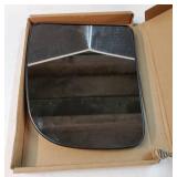 Passenger Right Side Heated Mirror Glass Replacement for 2002-2014 Ford E150 E250 E350 E450, 2000-2005 Ford Excursion, 1999-2007 Ford F-250 F-350 F-450 F-550 Side View Heated Convex Mirror - Retail: $