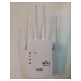 WiFi Extender, WiFi Extender Signal Booster for Home & Outdoor, Device Servers Covers Up to 6000 Sq. ft and 35 Devices, Internet Booster, Quick Setup with Ethernet Port & Access Point.-Medium - Retail