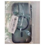 iPhone 17 Case (Compatible with MagSafe)(Military Grade Drop Protection) Translucent Matte Shockproof with Anti-Fingerprint Phone Cover 2025,Navy Blue - Retail: $15