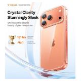 iPhone 17 Pro Case Crystal Clear, Ultra-Thin, 2025 Upgraded Non-Yellowing, Military-Grade Protection, Transparent Slim Case for iPhone 17 Pro Phone Case, Soft, Anti-Scratch, Clear - Retail: $11