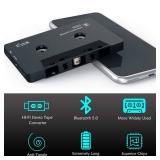 Car Audio Receiver, Bluetooth Cassette Receiver Tape Aux Adapter Player with Bluetooth 5.0 - Retail: $17