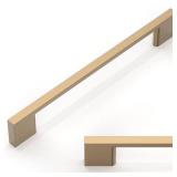 10 Pack Champagne Bronze Cabinet Pulls 6.3 Inch(160mm) Kitchen Cabinet Handles Cabinet Hardware for Drawer Pulls - Retail: $46