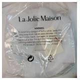 La Jolie Maison 2-Tier Fruit Basket, Countertop Vegetable Basket Bowl Metal Wire Storage Stand Holder Organizer for Bread Snack Veggies, Matte White - Retail: $30