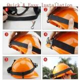 12PCS Plastic Helmet Clips Attachment Head Light Clamps Black Set Headlamp Hard hat Safety Cap Hook Outdoor Tools Accessory - Retail: $6